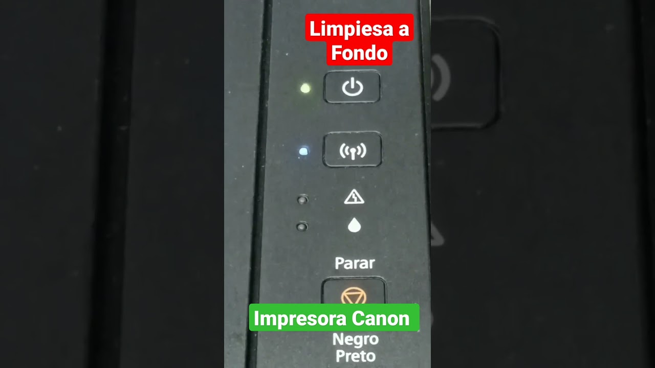 limpieza a Fondo Impresora Canon