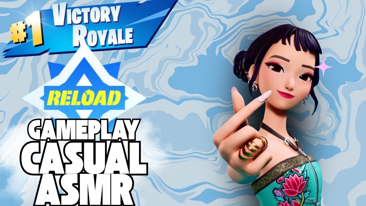 Fortnite Reload Casual Gameplay On PC Chill (ASMR Redragon Kumara k552 )😪
