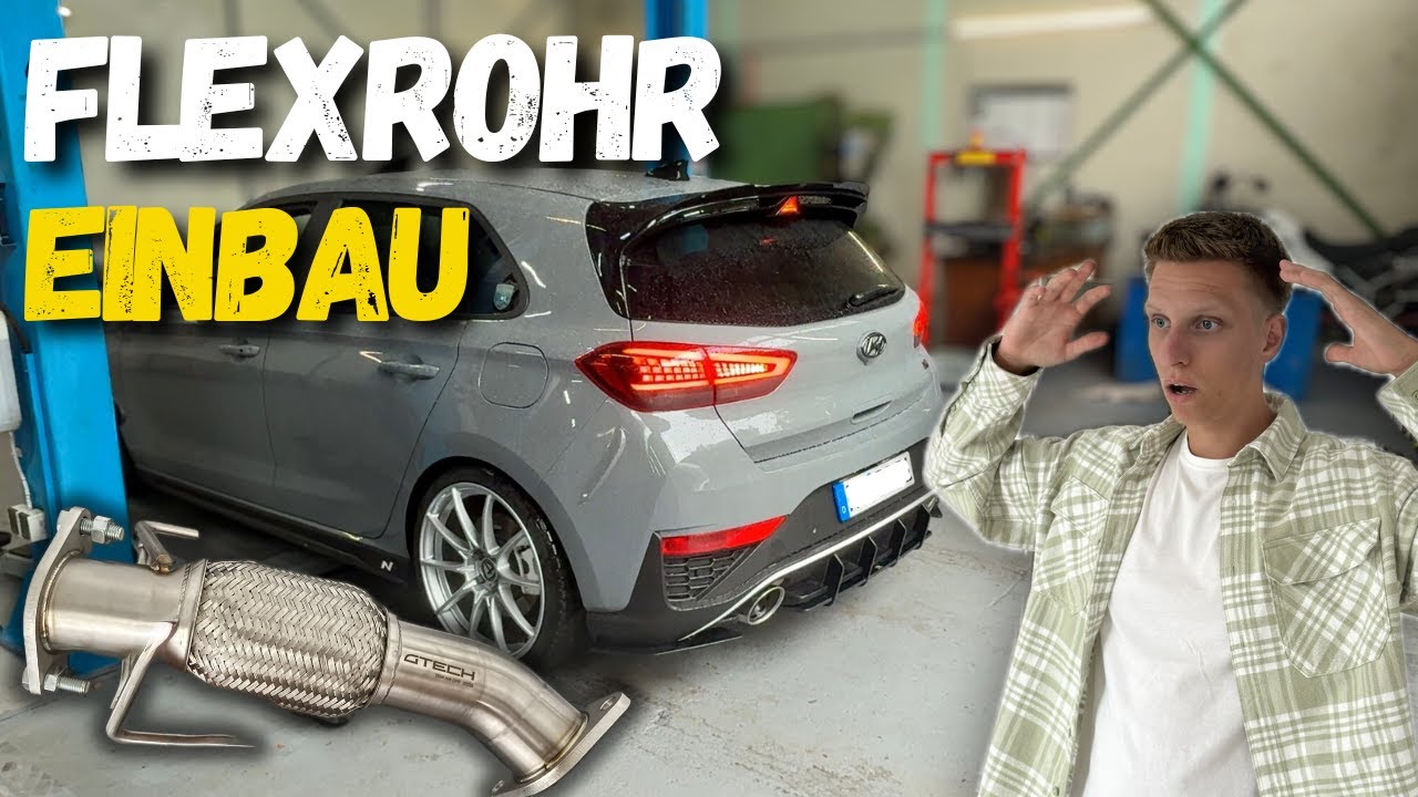 Wir VERBAUEN bei 3x i30N’s das FLEXROHR + Soundcheck 🔊💥
