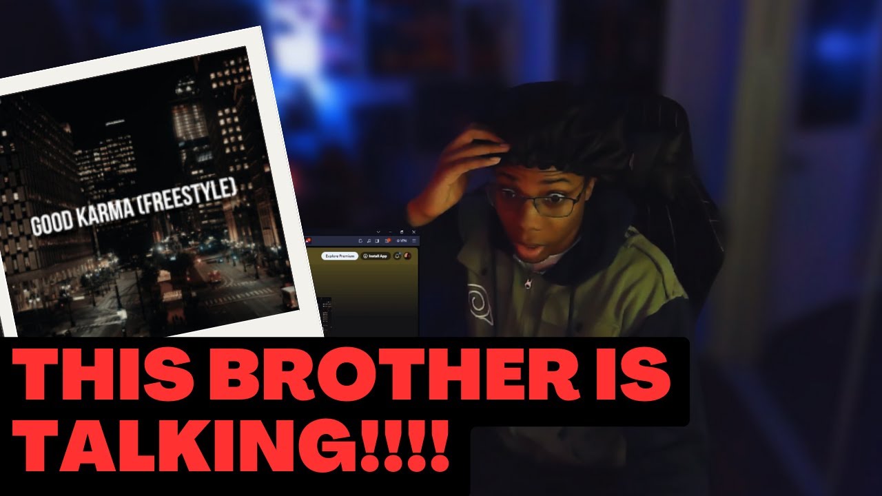 1up Tee - Good Karma Freestyle (Reaction)