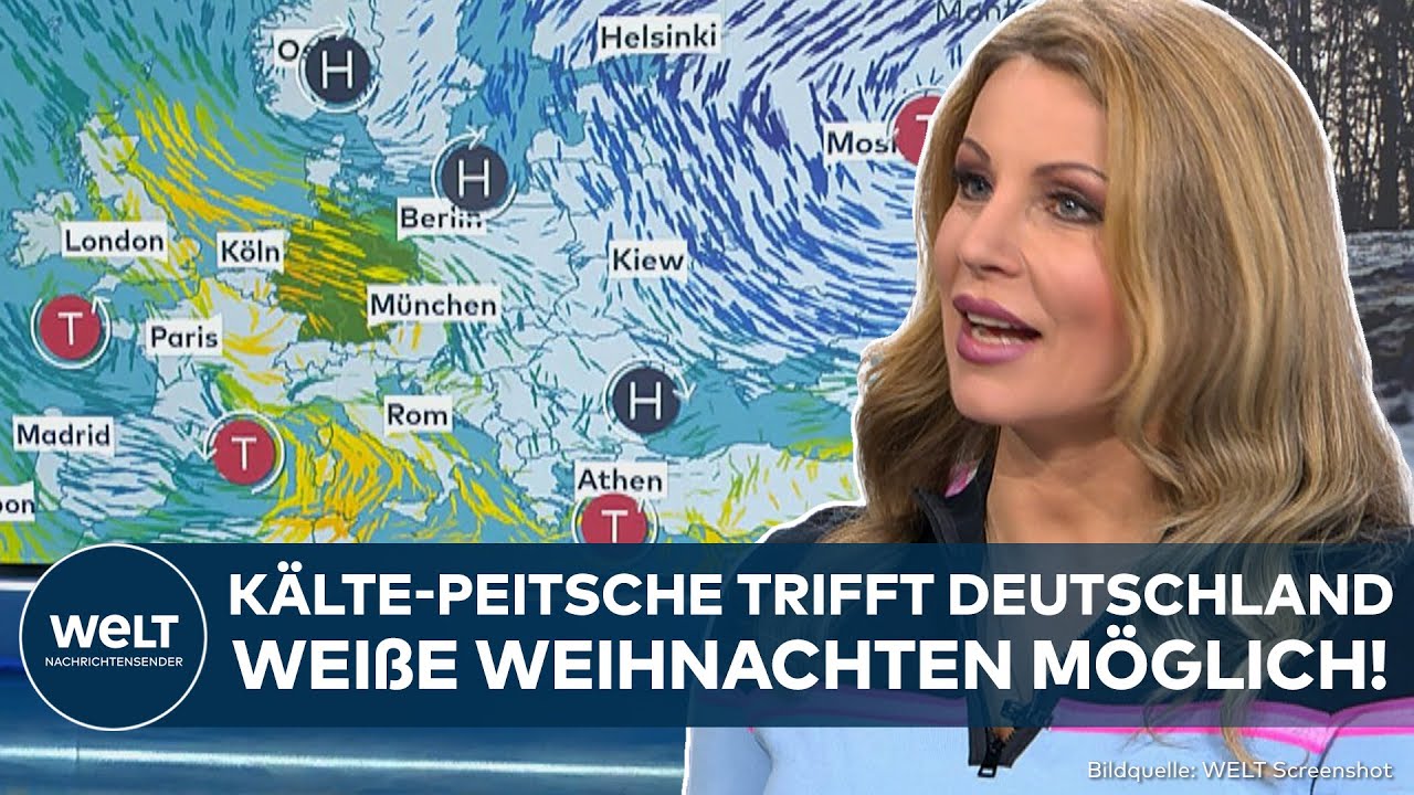 WETTER: K&auml;lte-Peitsche im Anmarsch! K&auml;lte, Schnee und Sonne zu Weihnachten erwartet