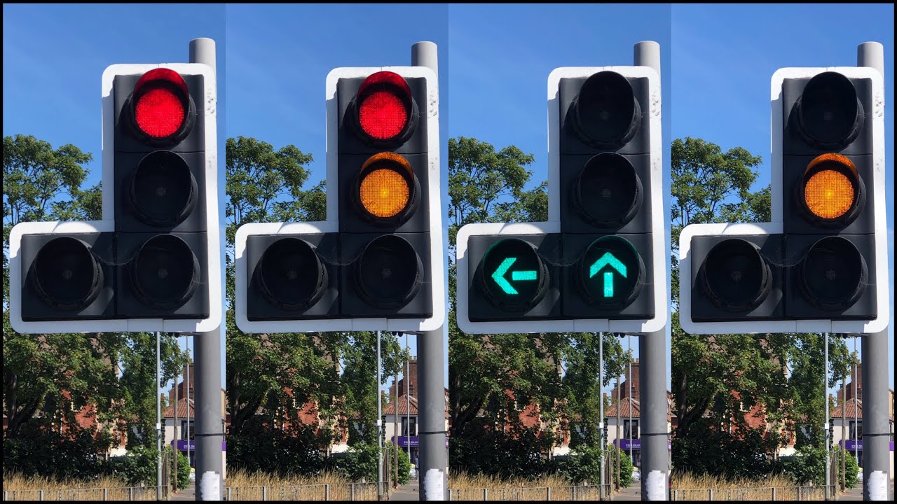 Norwich: Dereham Road A1074 J/O Heigham Road, Siemens Helios CLS Traffic Lights