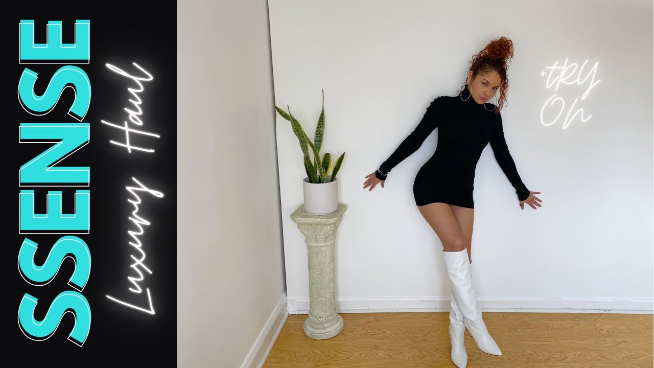 SSENSE Haul + Try On! | Issey Miyake, Maison Margiela