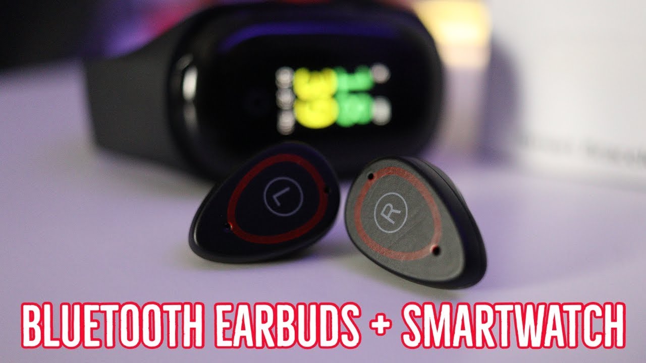 LEMFO M1 Smart Bracelet W/ Bluetooth Earbuds Under $50