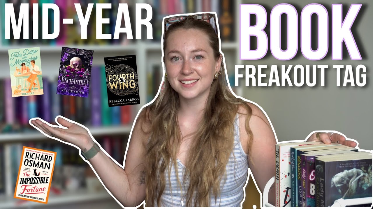 🌟 Mid-Year Book Freakout Tag 2025! | My Faves, Surprises, and 5⭐ Predictions!