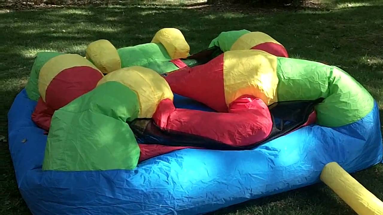 Castle Inflatable Bounce House - Blower and Inflate Time