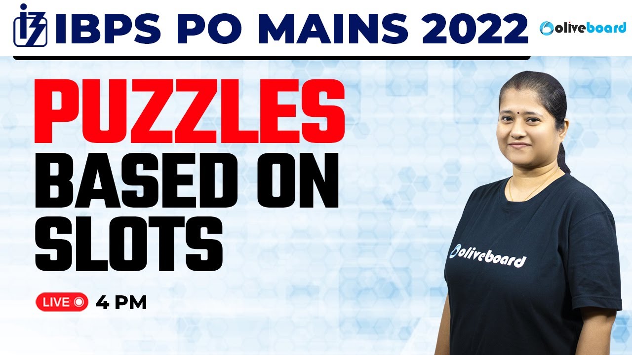 IBPS PO Mains Puzzle 2022 | Reasoning | Puzzle Based on Slots | By Nikita Ma'am