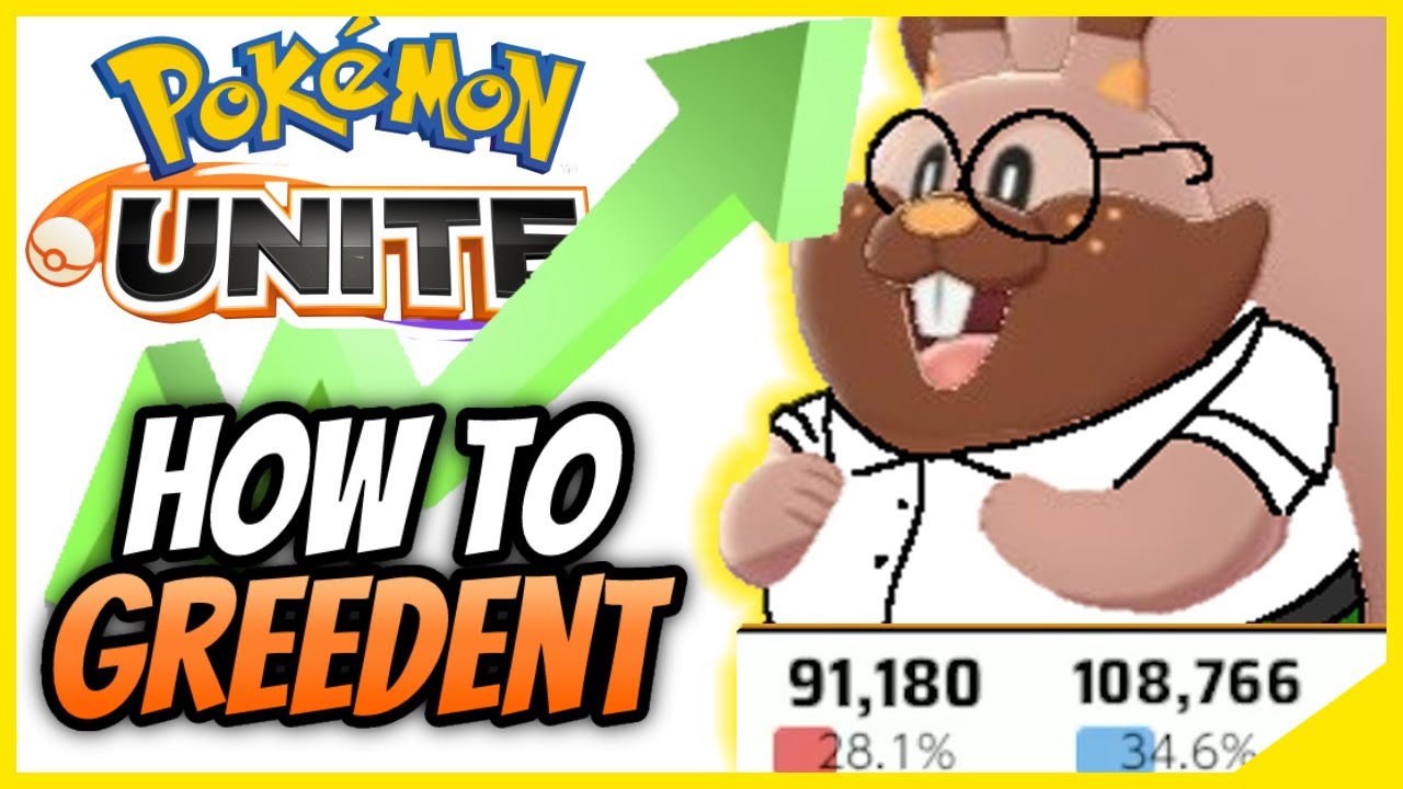 100K DAMAGE GREEDENT STEP BY STEP GUIDE  | Pokemon Unite Pro Player's Guide
