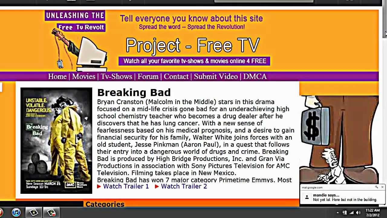 How to use project free tv