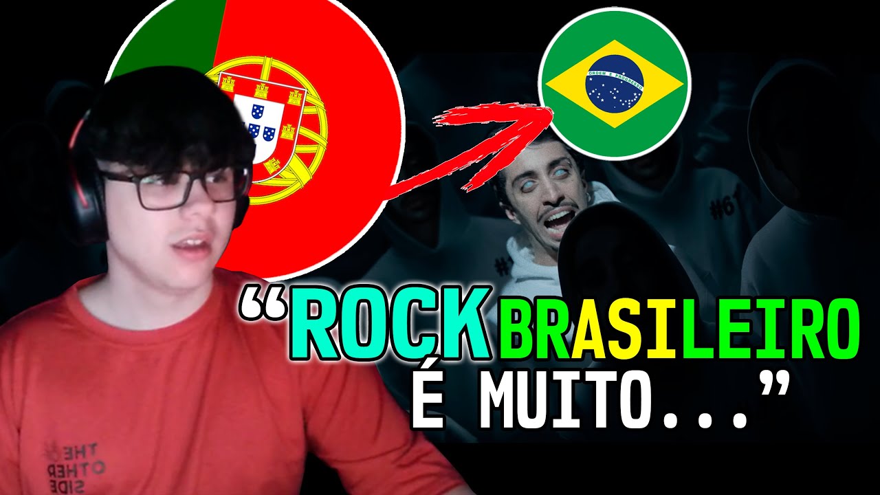 PORTUGUESES reagem a 'LVCAS - Volátil' (Rock Brasileiro)