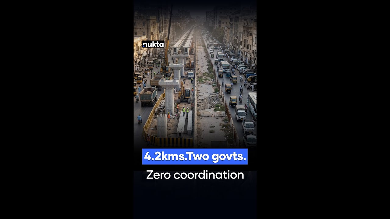 4.2kms. Two govts. Zero coordination | Nukta