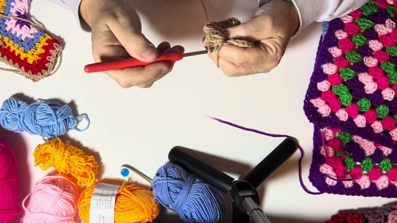 Crochet hexagon cardigan tutorial part 1 
