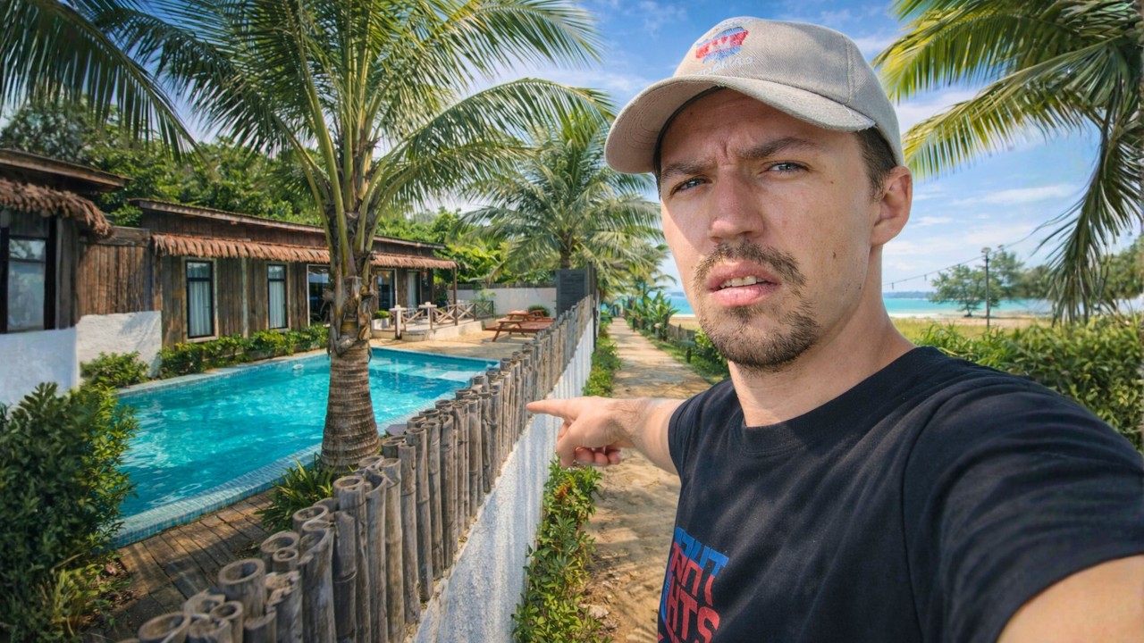 I Found a PRIVATE Pool Villa on Cambodia’s Most Beautiful Island 🇰🇭