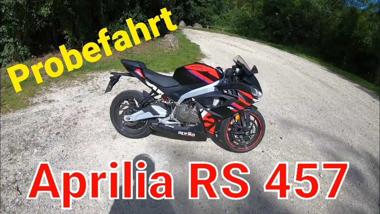 Aprilia RS 457 - Probefahrt