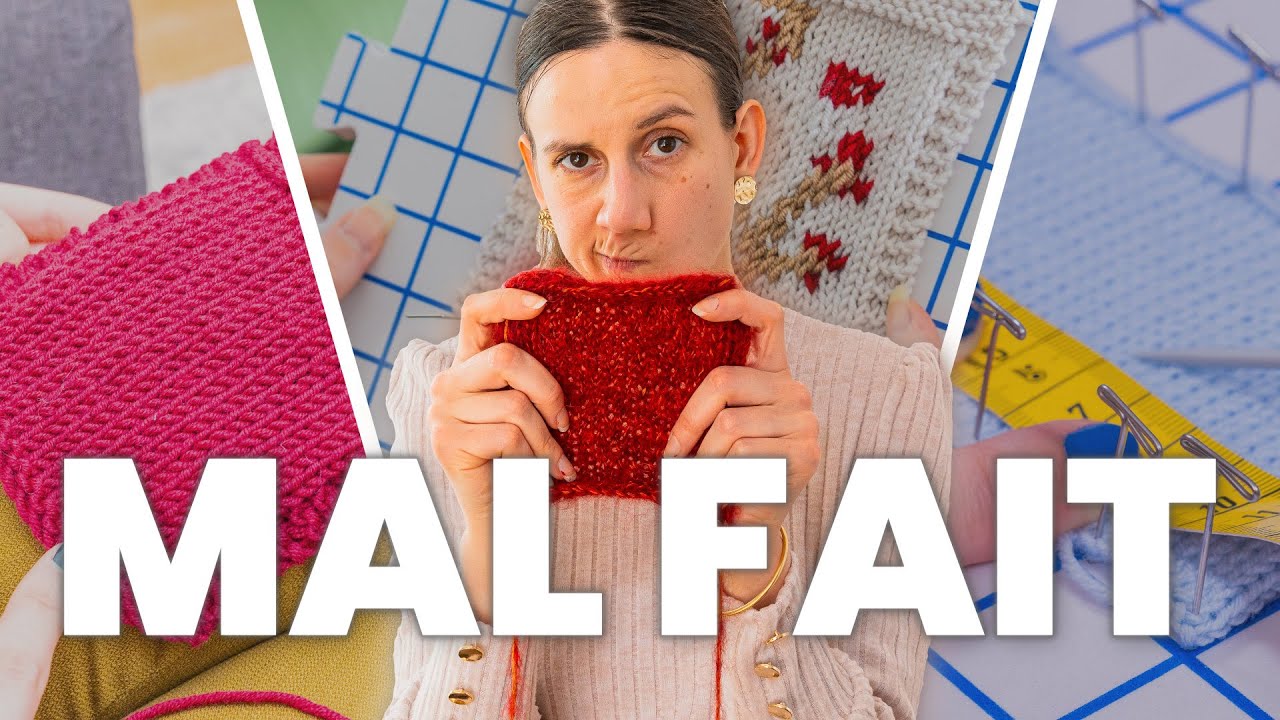 99% des tricoteuses font mal CET ELEMENT en tricot !