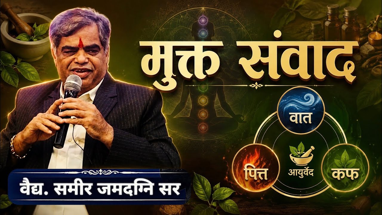 269 | GURUVACHAN | मुक्त संवाद | (आयुर्वेद से जुडे हुऐ सवाल जवाब) | VD.SAMEER JAMADAGNI SIR |