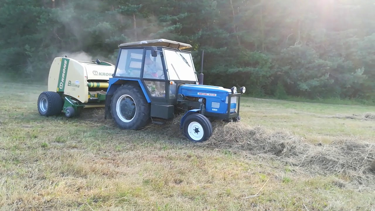 Lisovanie Krone a Zetor
