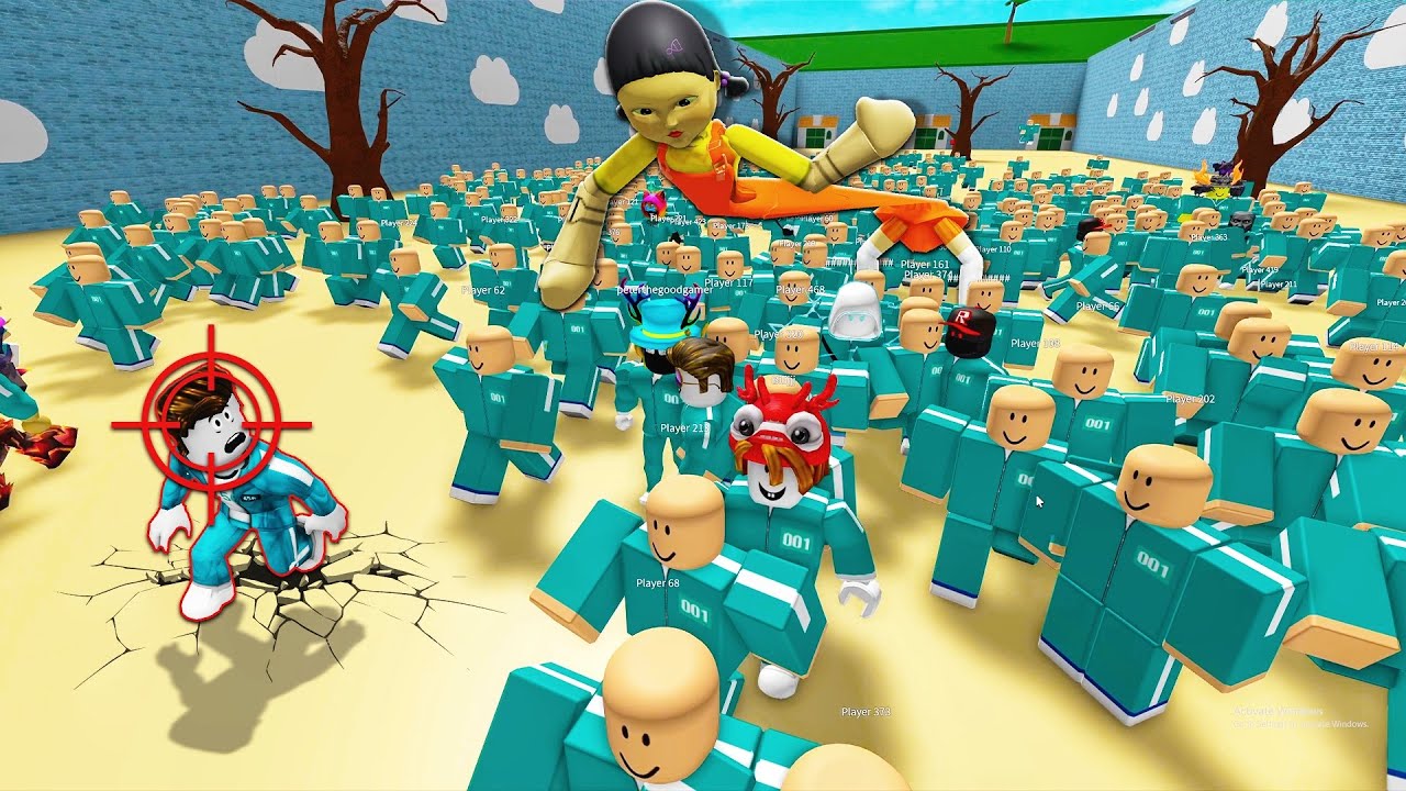 SQUID GAME 2 NHƯNG CÓ 500 NGƯỜI THAM GIA THỬ THÁCH CÙNG 1 LÚC
