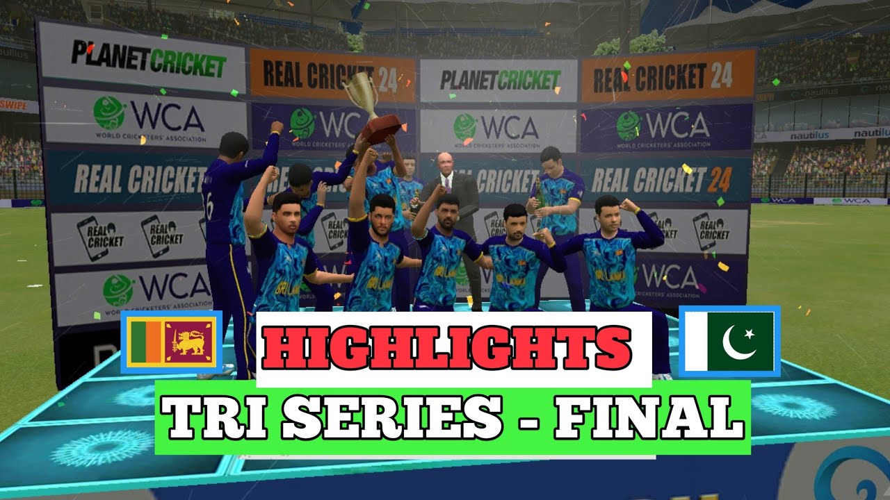 FINAL | SL VS PAK | PAKISTAN TRI SERIES | RC SWIPE GAME PLAY ( Expert Mode )