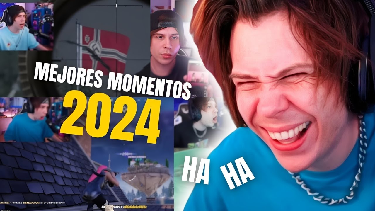 RUBIUS REACCIONA al MEJOR MOMENTO de CADA DIRECTO del 2024 😭😂