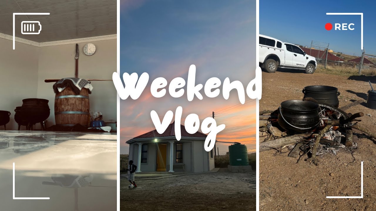 Weekend Vlog || uKuvulwa komzi