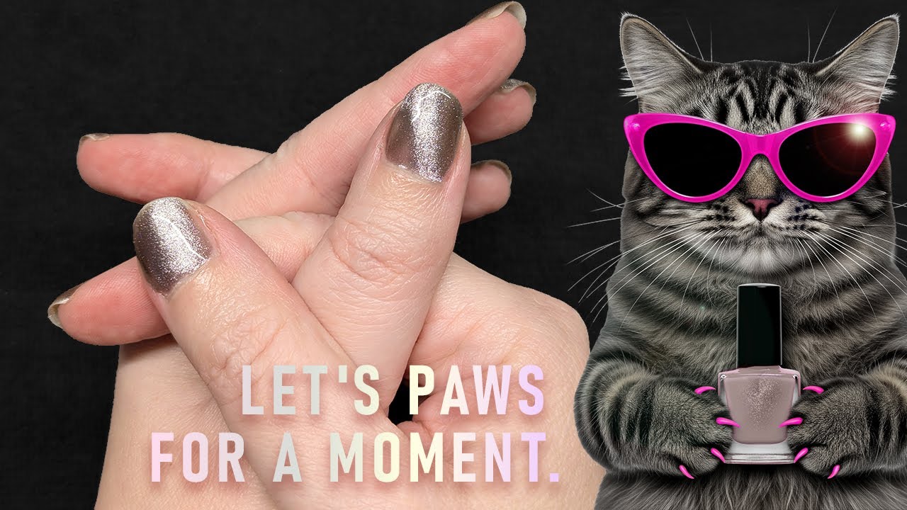 Quiet Nail Routine #17: Magnetic UV Gel Maniko Manicure (no Music)