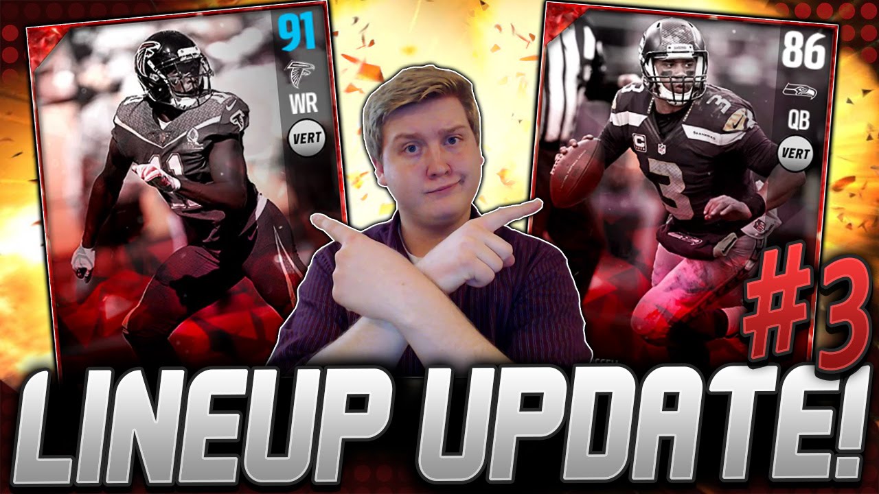 BEST WR IN MUT 17! JULIO JONES! | INSANE SQUAD UPDATE! | MUT 17 LINEUP UPDATE #3