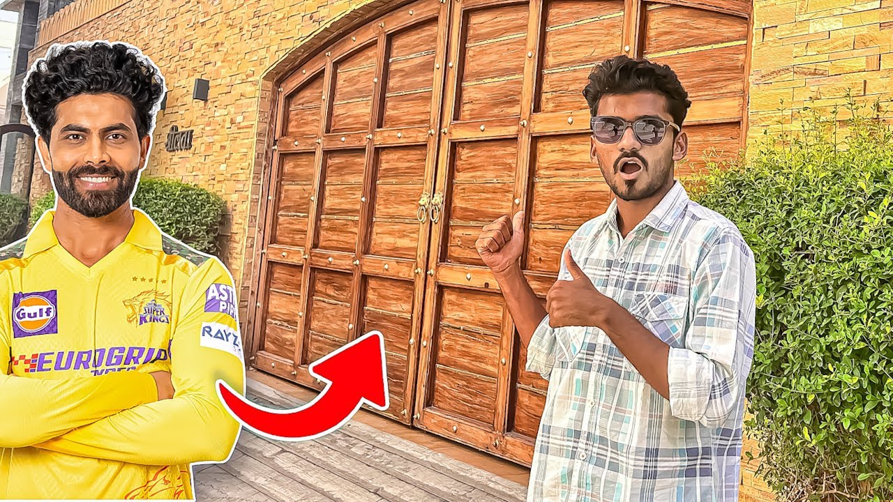Visited Ravindra Jadeja&rsquo;s House in Jamnagar 😍🏡