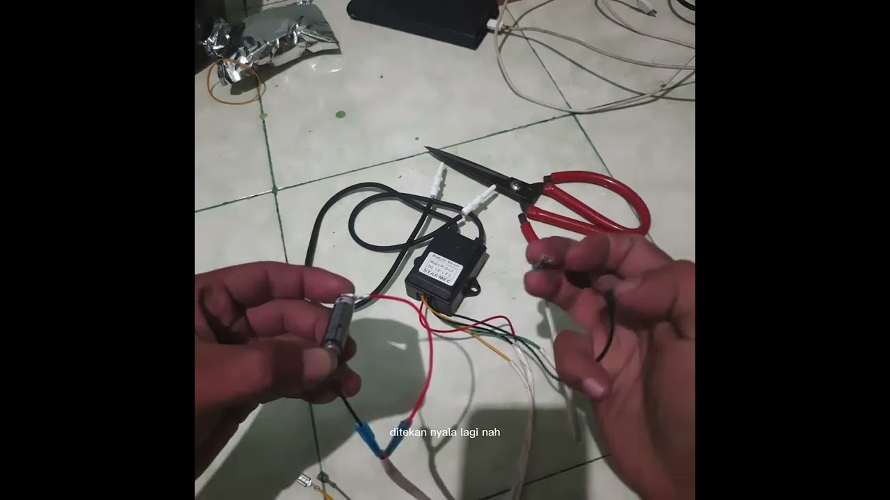 Pematik kompor Gas- Pemantik Electrik Kompor Tanam - Ignition kompor Gas - Dc 1,5 volt Akumulator