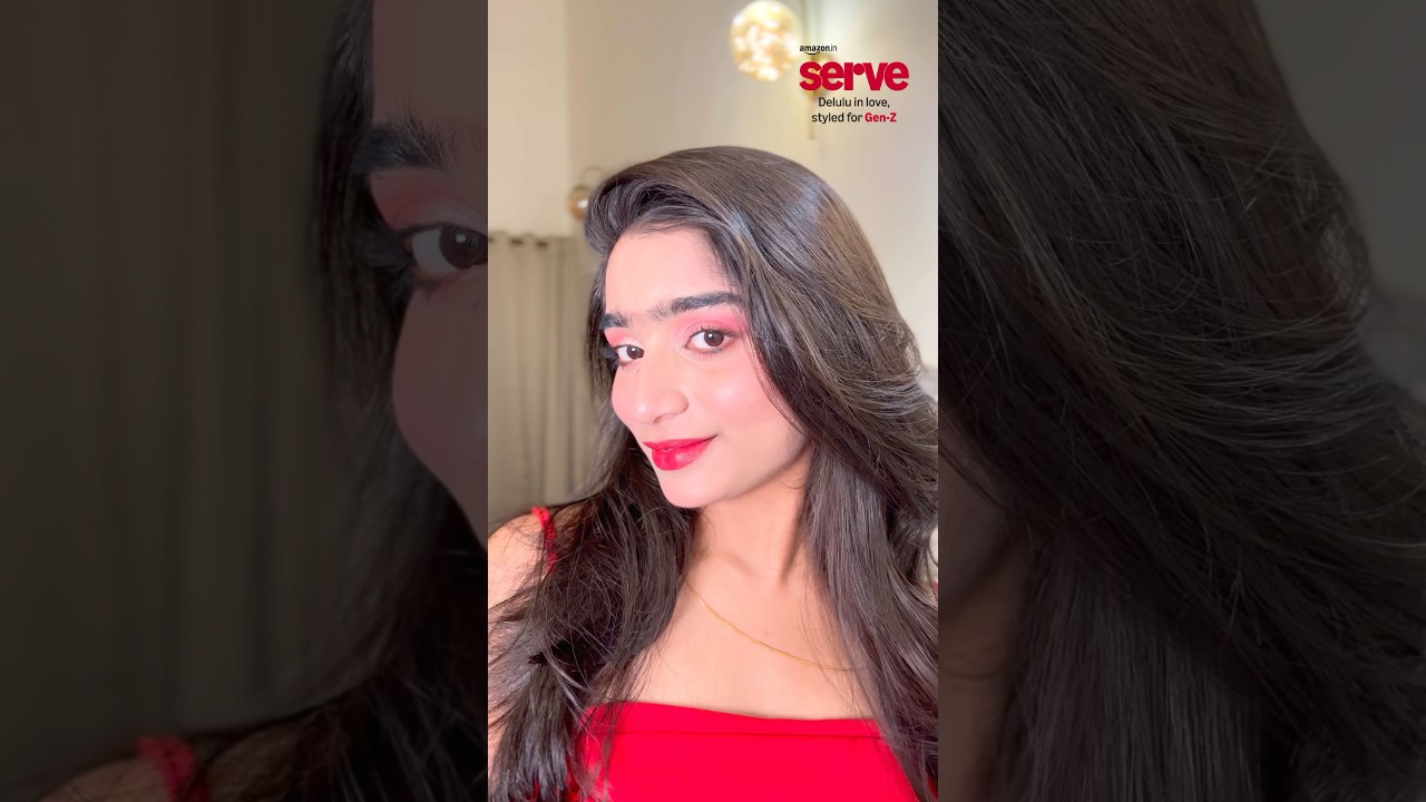 Creating a Stunning Makeup Look with Amazon Serve Products ✨ Affordable Beauty Finds😍