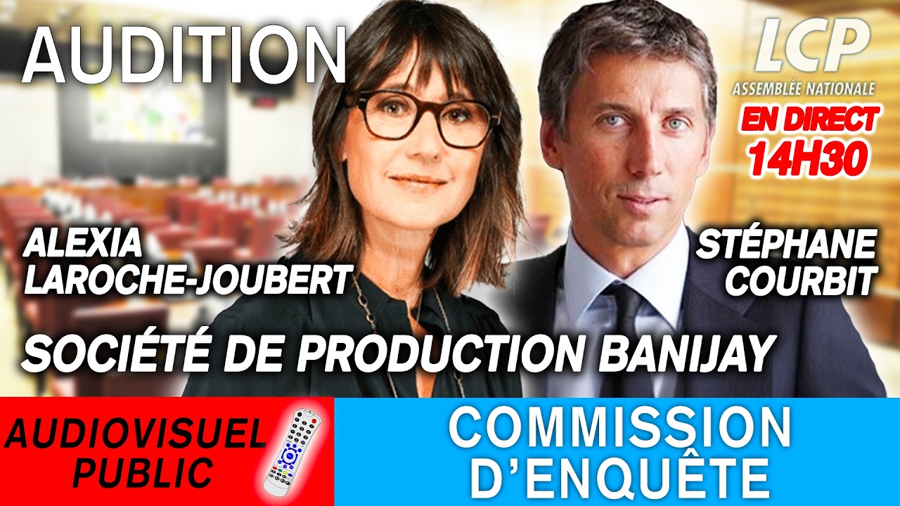 🔴 [DIRECT] Audiovisuel public : audition des représentants de la société Banijay Group