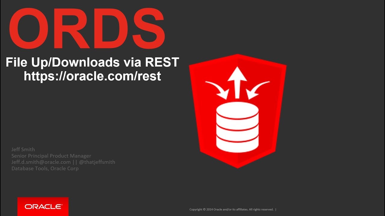 Building a Web Service for up and downloading files to Oracle Database