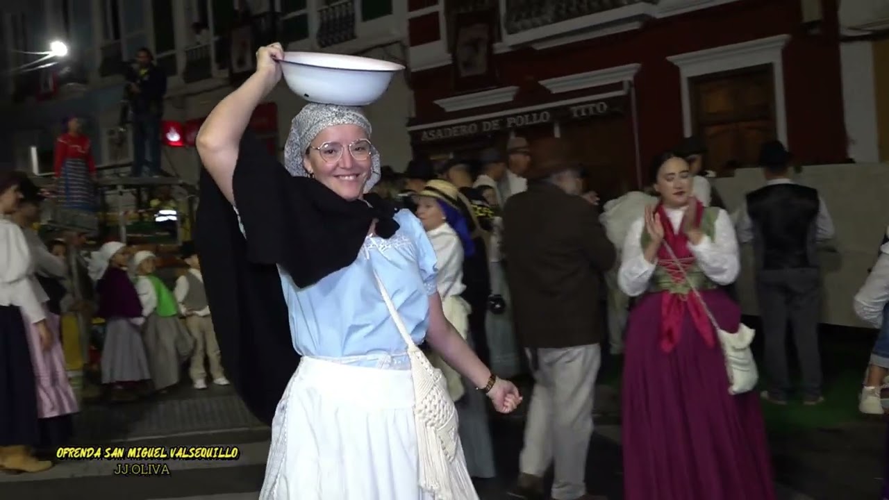OFRENDA  SAN MIGUEL ARCANGEL  VALSEQUILLO 2024