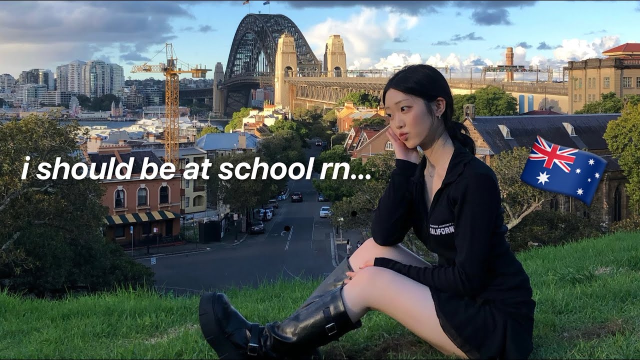 skipping school to fly to australia *without my parents knowing*