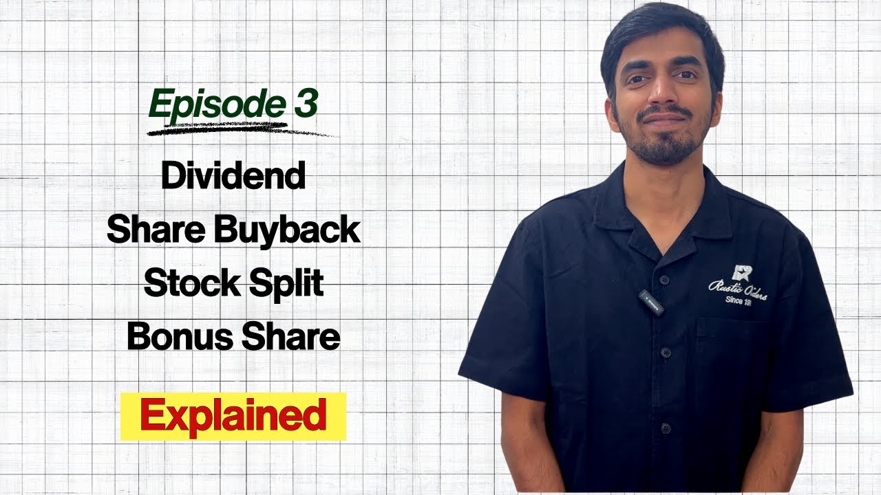 Dividend, Buyback, Bonus & Stock Split – What Every Investor Must Know | EP: 3