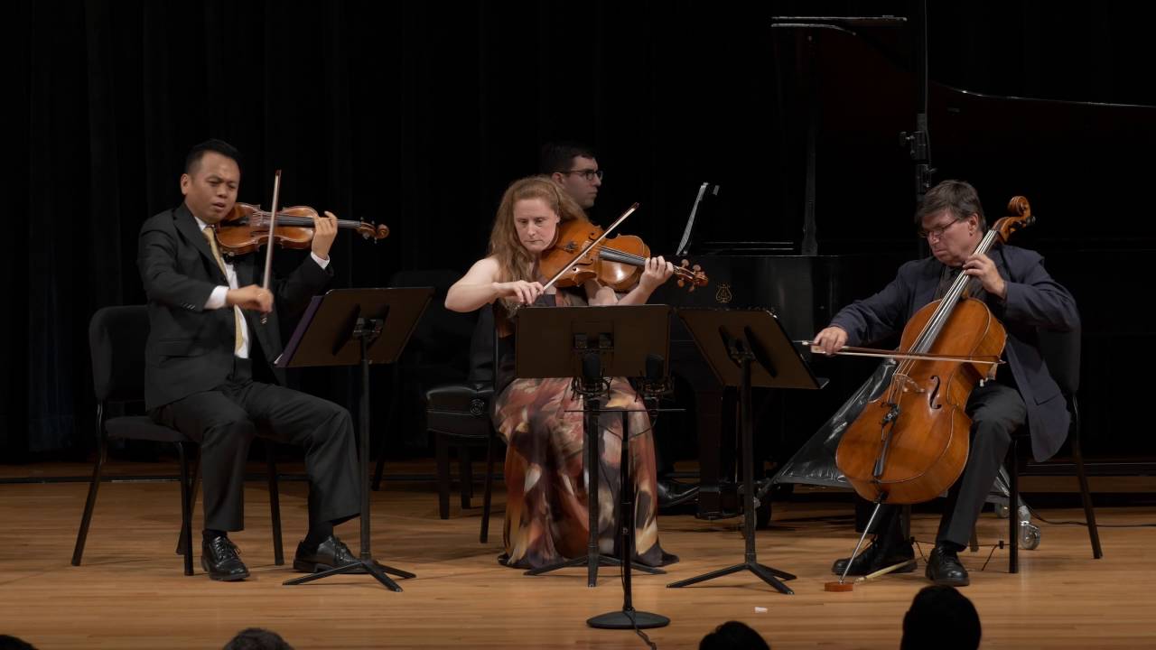 Encore Schumann piano quartet slow mvmt