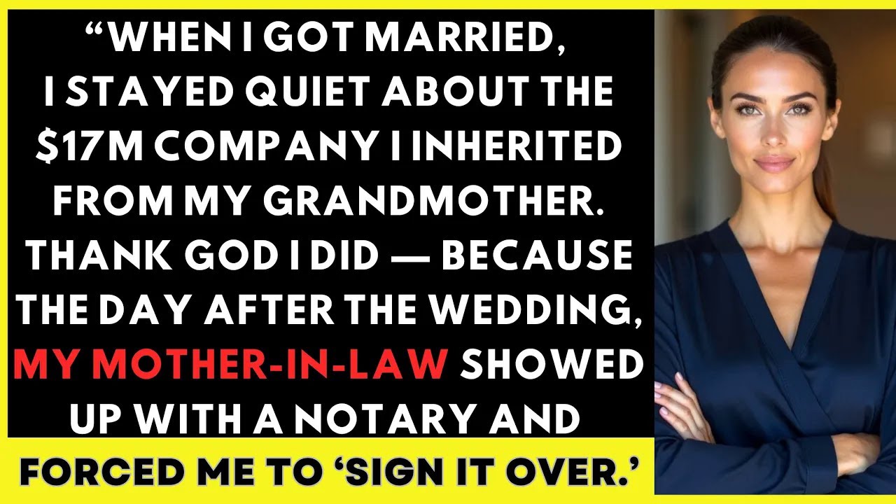 I Hid My $17M Company Before Marriage. Thank God I Did—His Mom Came After With A Notary And Pen