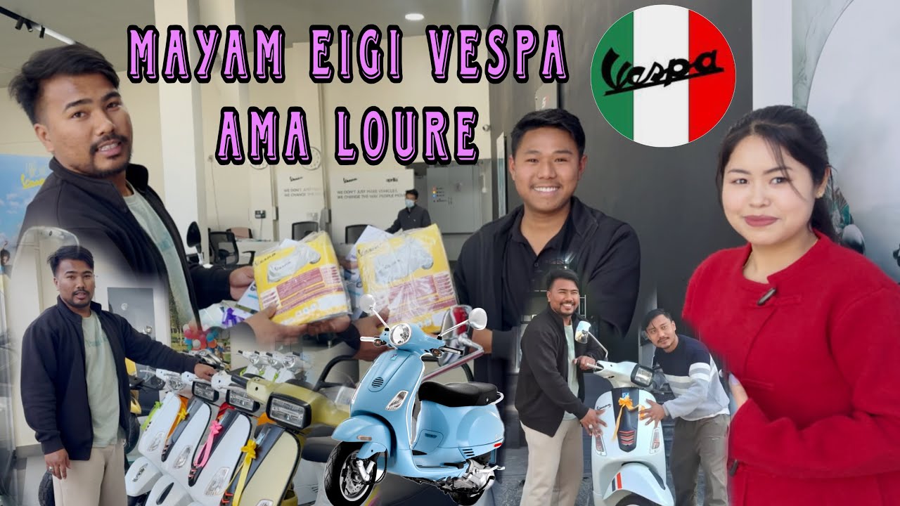 My new vespa 🥰