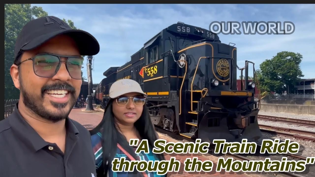 Travel EP # 12 🇺🇸 മലനിരകളിലൂടെ മനോഹരമായ ഒരു ട്രെയിൻ യാത്ര|A Scenic Train Ride through the Mountains