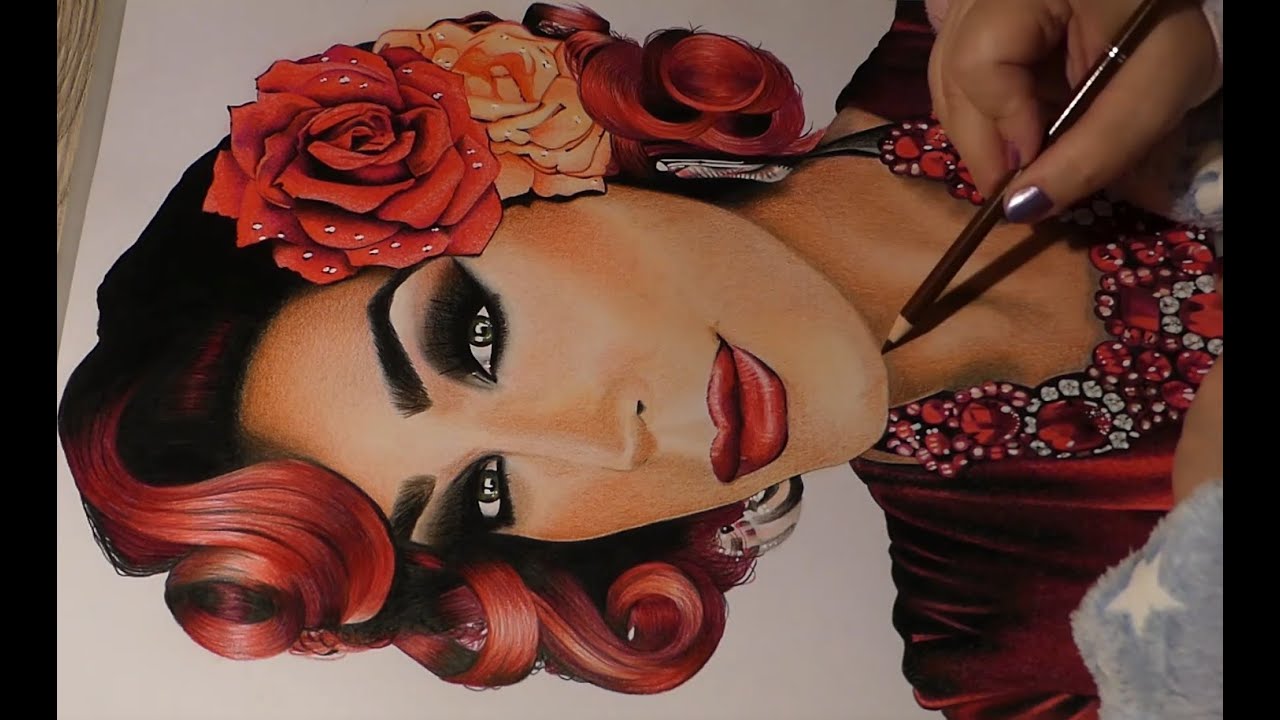 GinaColada ♥ Travestie Künstler ♥ Speed Drawing