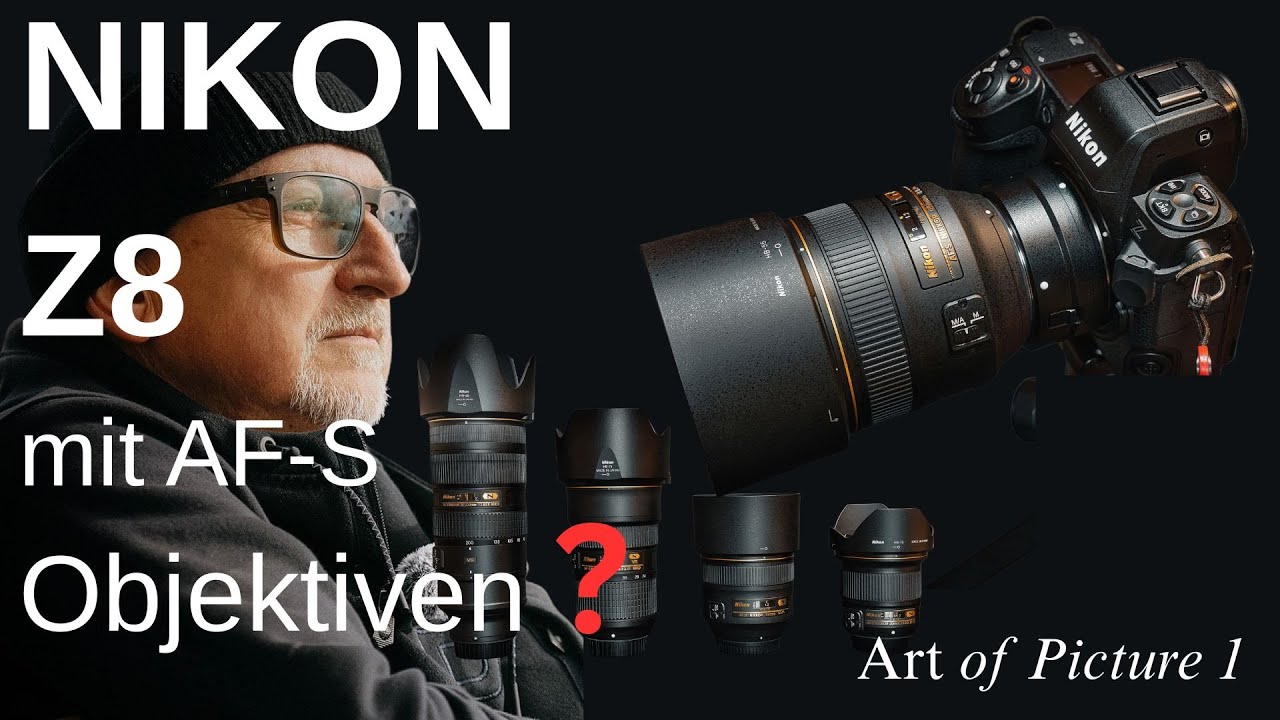 📸 Nikon / Nikkor AF-S Objektive an Nikon Z absolut genial: BRAUCHE ICH NIKON Z MOUNT OBJEKTIVE ?
