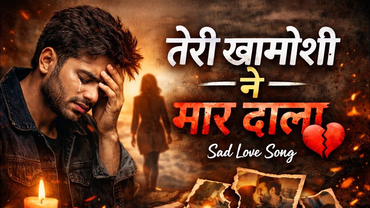 तेरी खामोशी ने मार डाला 💔 | Heart Touching Sad Love Song 2026 | New Hindi Emotional Song
