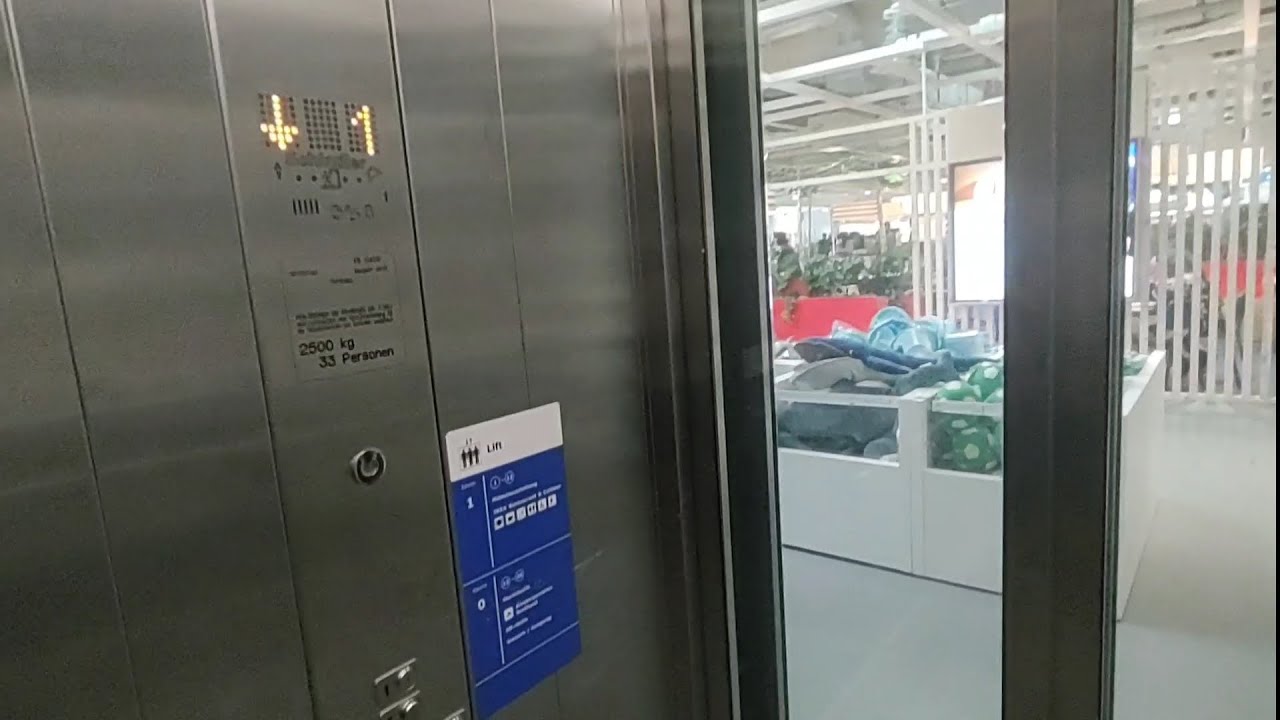 2013 Schindler 5400 elevator @IKEA, SCS, Vösendorf, Austria