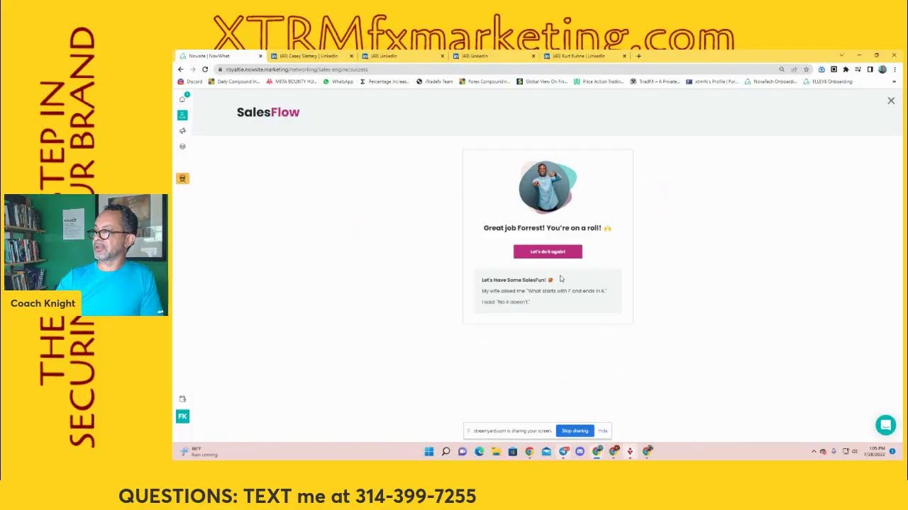 Setting Up Messages and Links with NowSite
