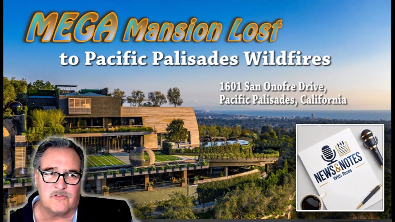 $83M Mansion Reduced to Ashes in Pacific Palisades Wildfires