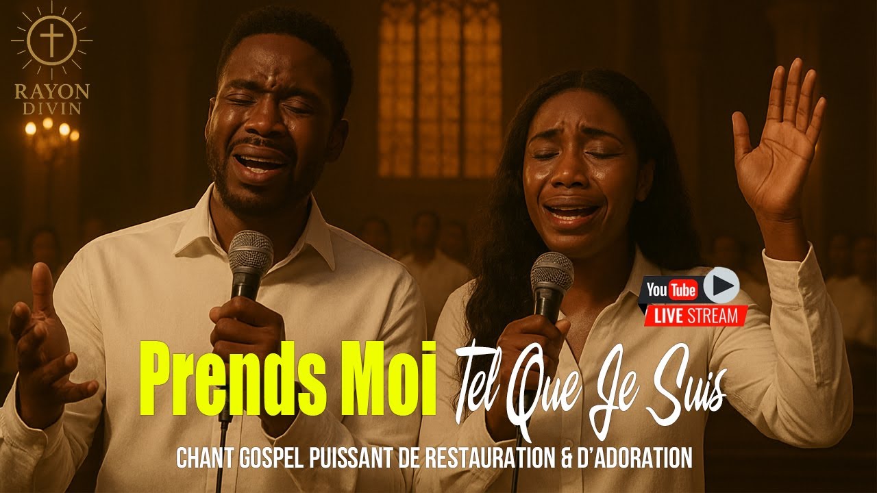 🔥 Prends-Moi Tel que Je Suis – Chant Gospel Puissant de Restauration & D’Adoration Version Live 2025
