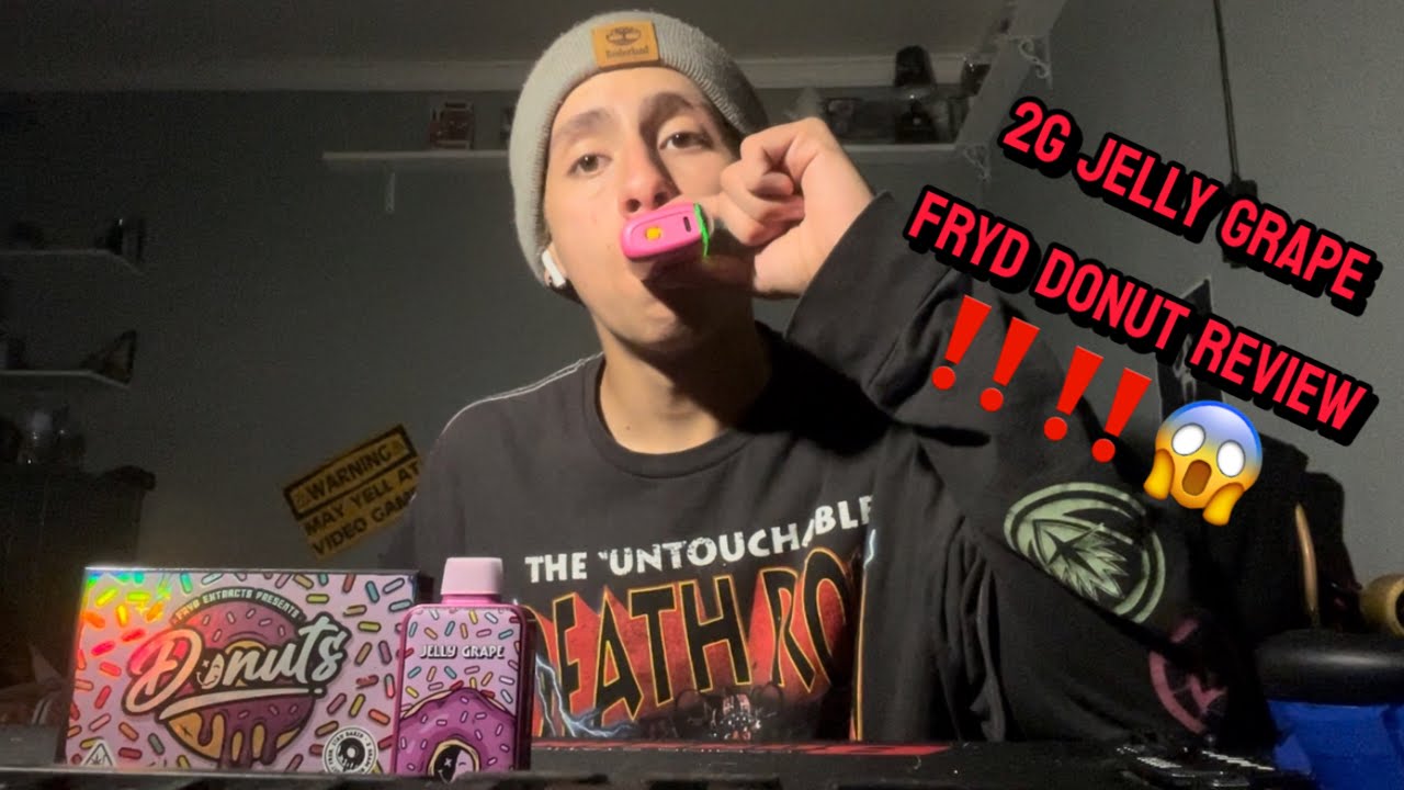 2G FRYD DONUT REVIEW | JELLY GRAPE HYBRID
