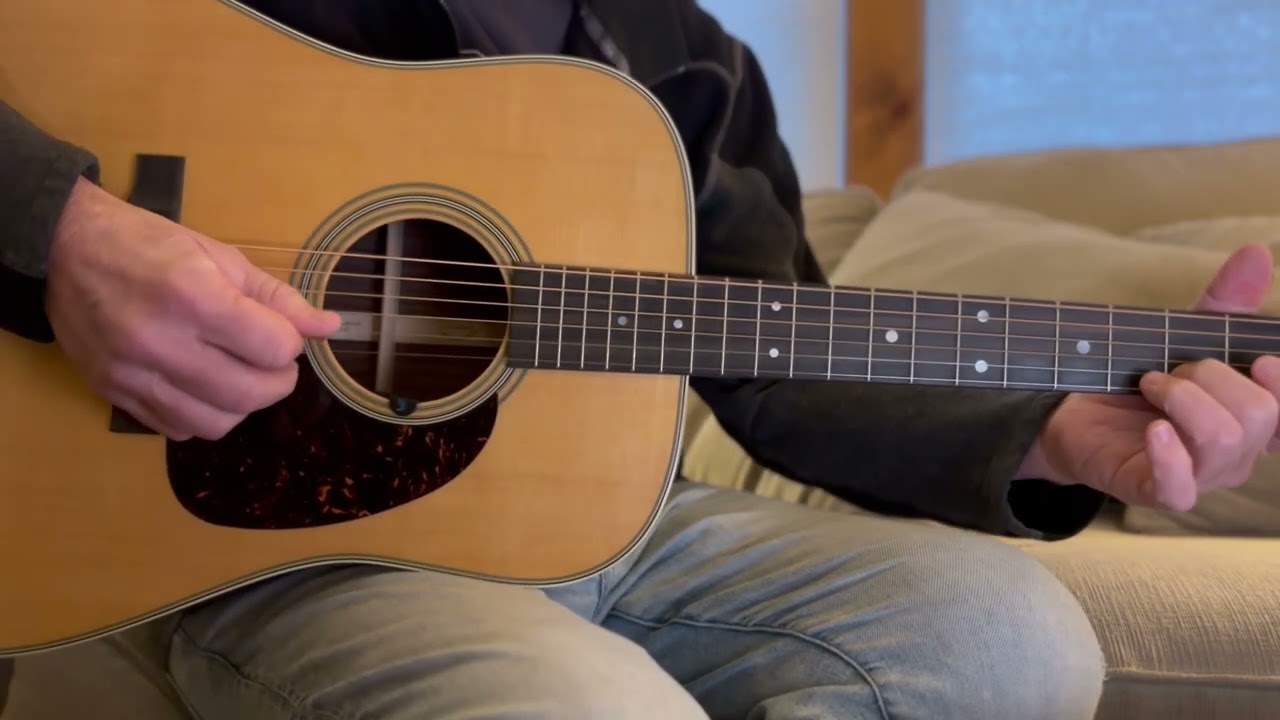 Learning to Play Bluegrass Guitar - Whiskey Before Breakfast