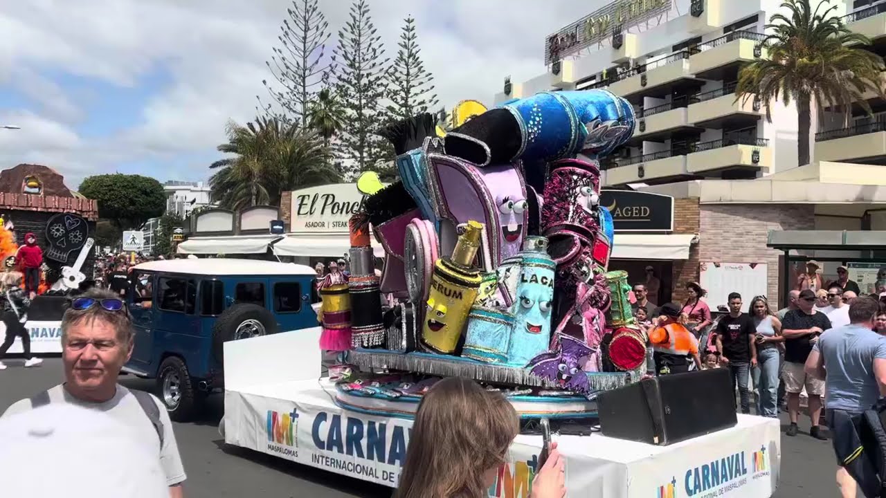 ☀️🎭Children's CARNIVAL Parade in PLAYA DEL INGLES. March 23, 2025