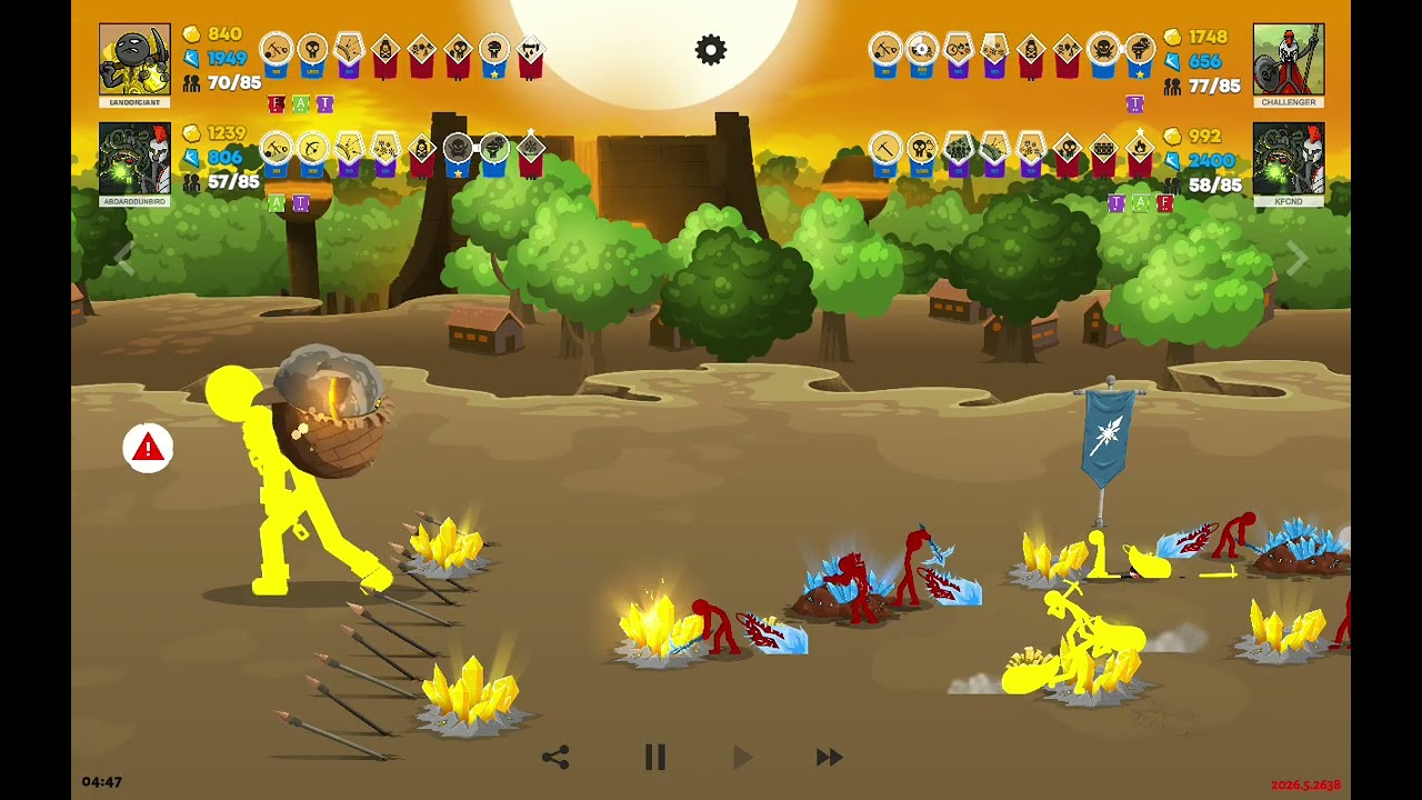 2v2 in stick war saga part 5